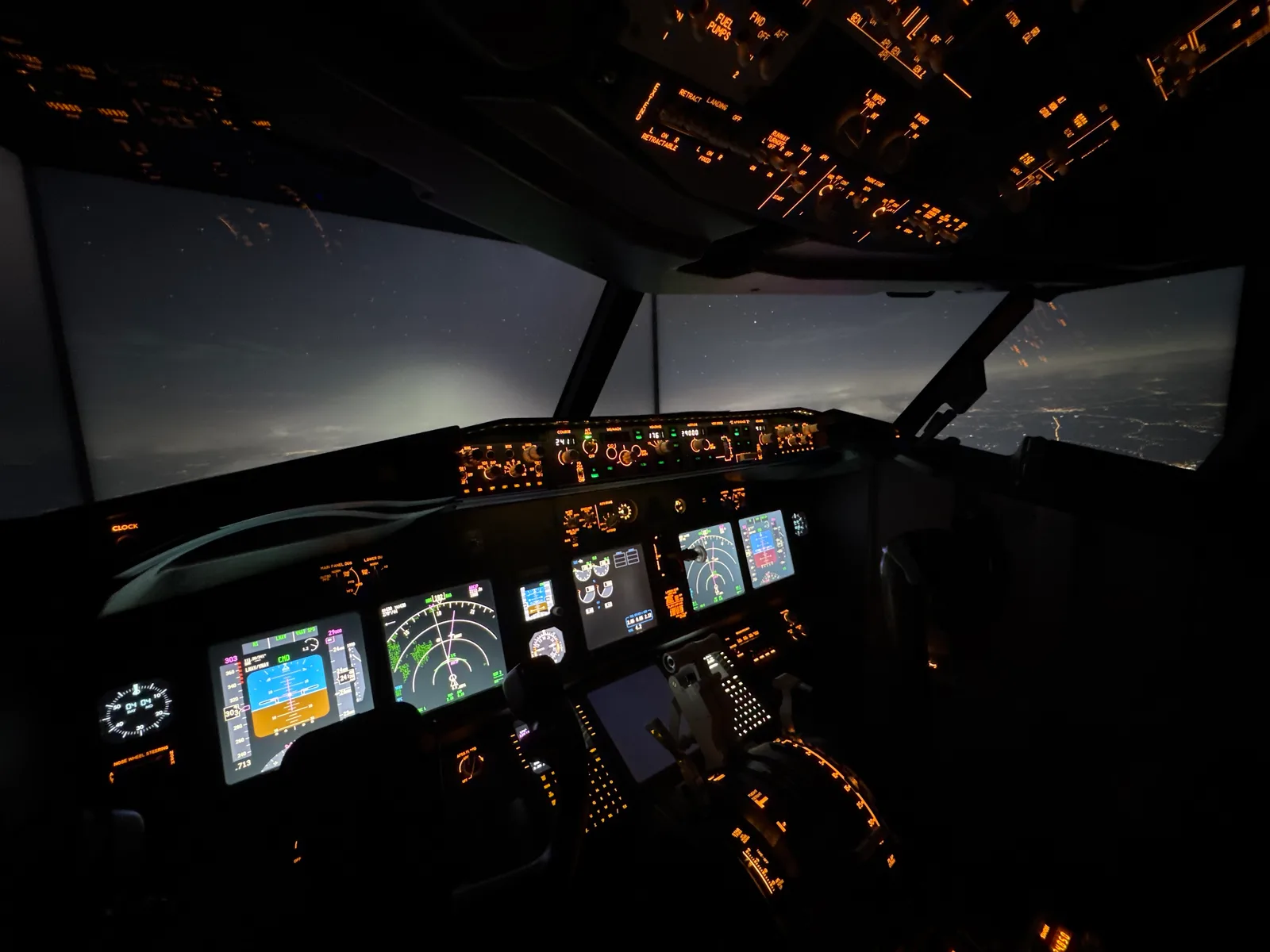 Photo 01 du simulateur Boeing 737 NG